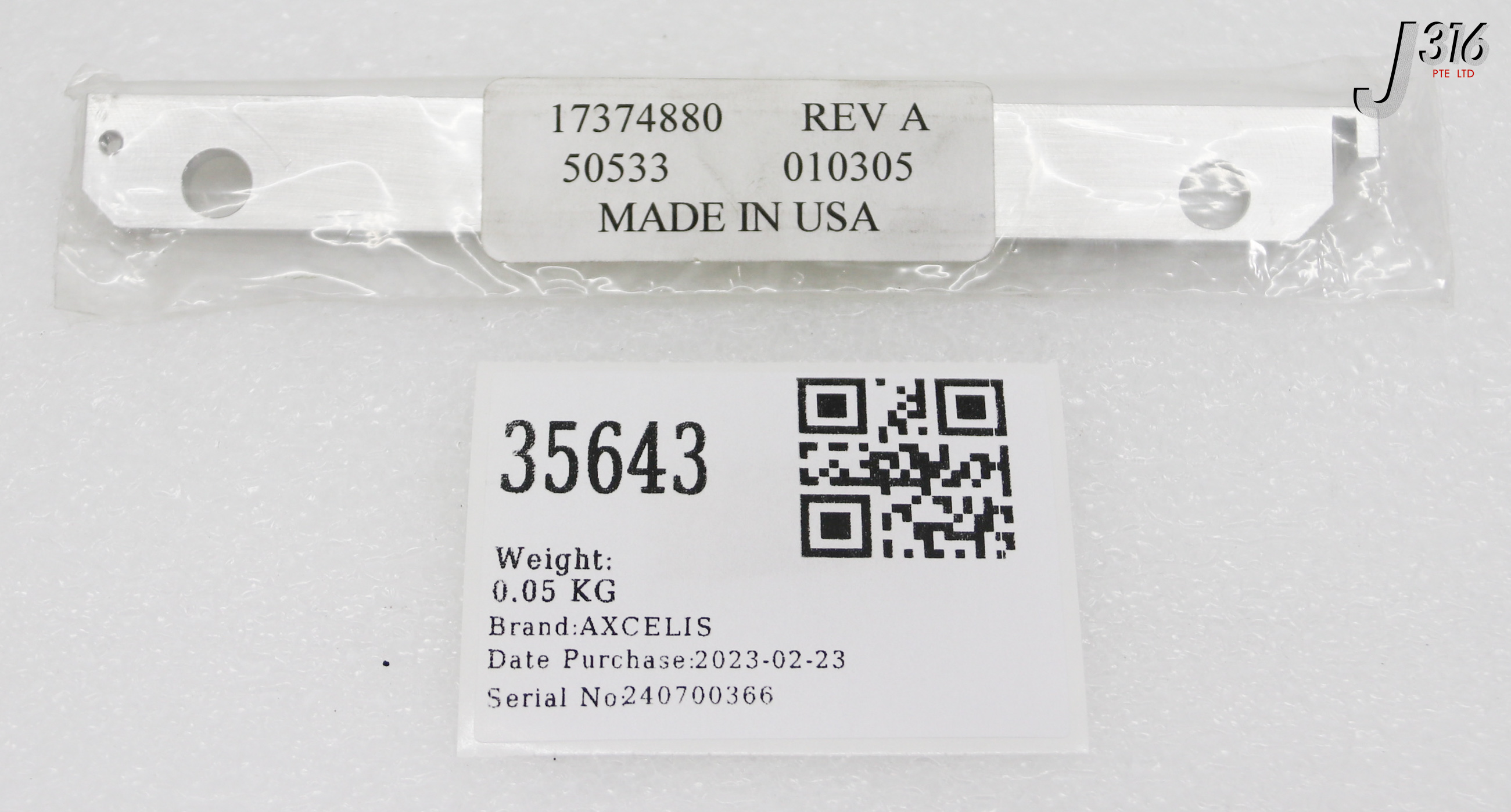 ノン 35643 AXCELIS BRACKET, GRAPHITE LFT SETUP FLAG (NEW) 17374880 | eBay